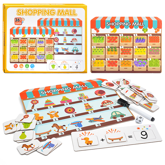 Игра развивающая D2112 "Магазинчик"