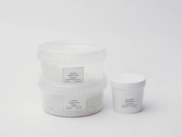 Набор №  3 ВС "Щелочи"