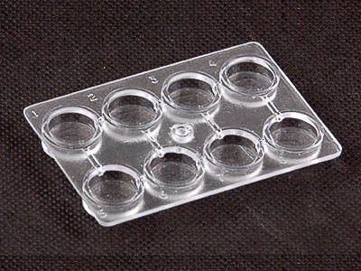 Пластина для капельного анализа (8 гнезд)