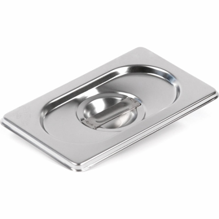 Крышка гастроемкости Roal GN 1/9 (176х108мм) из нержавеющей стали