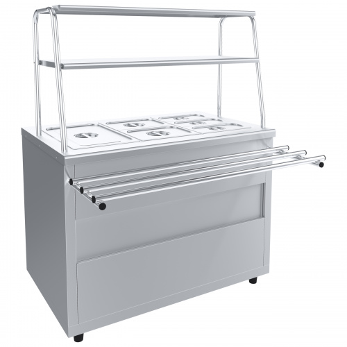 Мармит 2-х блюд ПищТех Лира-Профи МЭП-2Б/ЛП-01